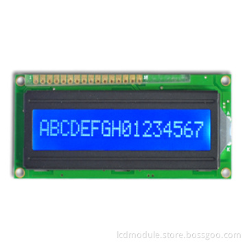 16x1 serial port character lcd module